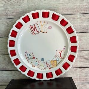 Tassies Birthday Cake Plate